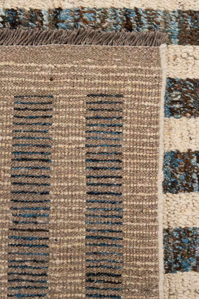 6' 10 x 9' 10 Hand Knotted Moroccan Wool Rug