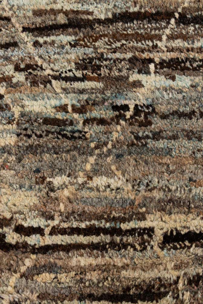 6' 6 x 9' 6 Hand Knotted Moroccan Wool Rug