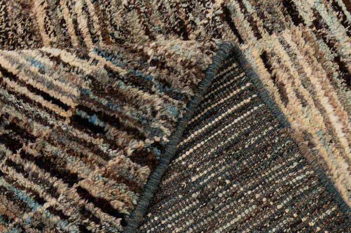 6' 6 x 9' 6 Hand Knotted Moroccan Wool Rug