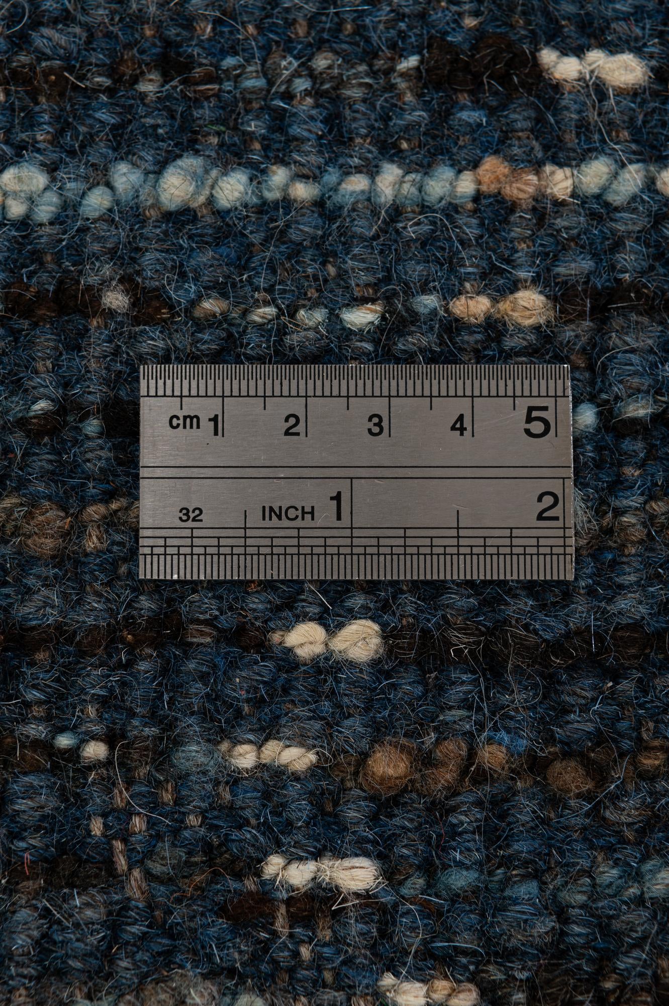 6' 8 x 9' 5 Hand Knotted Moroccan Wool Rug
