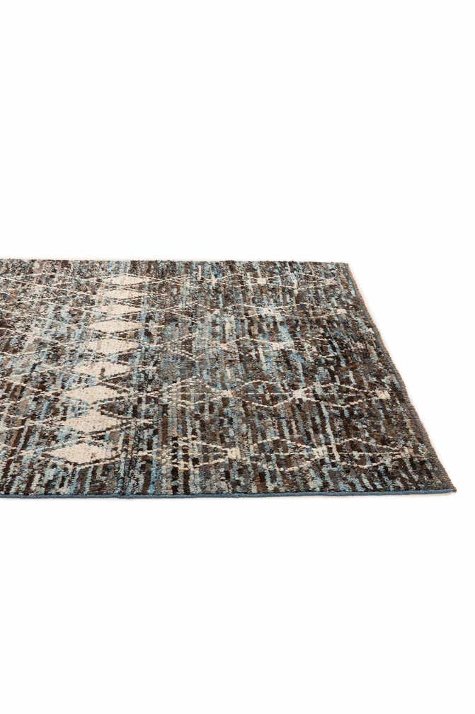 6' 8 x 9' 5 Hand Knotted Moroccan Wool Rug
