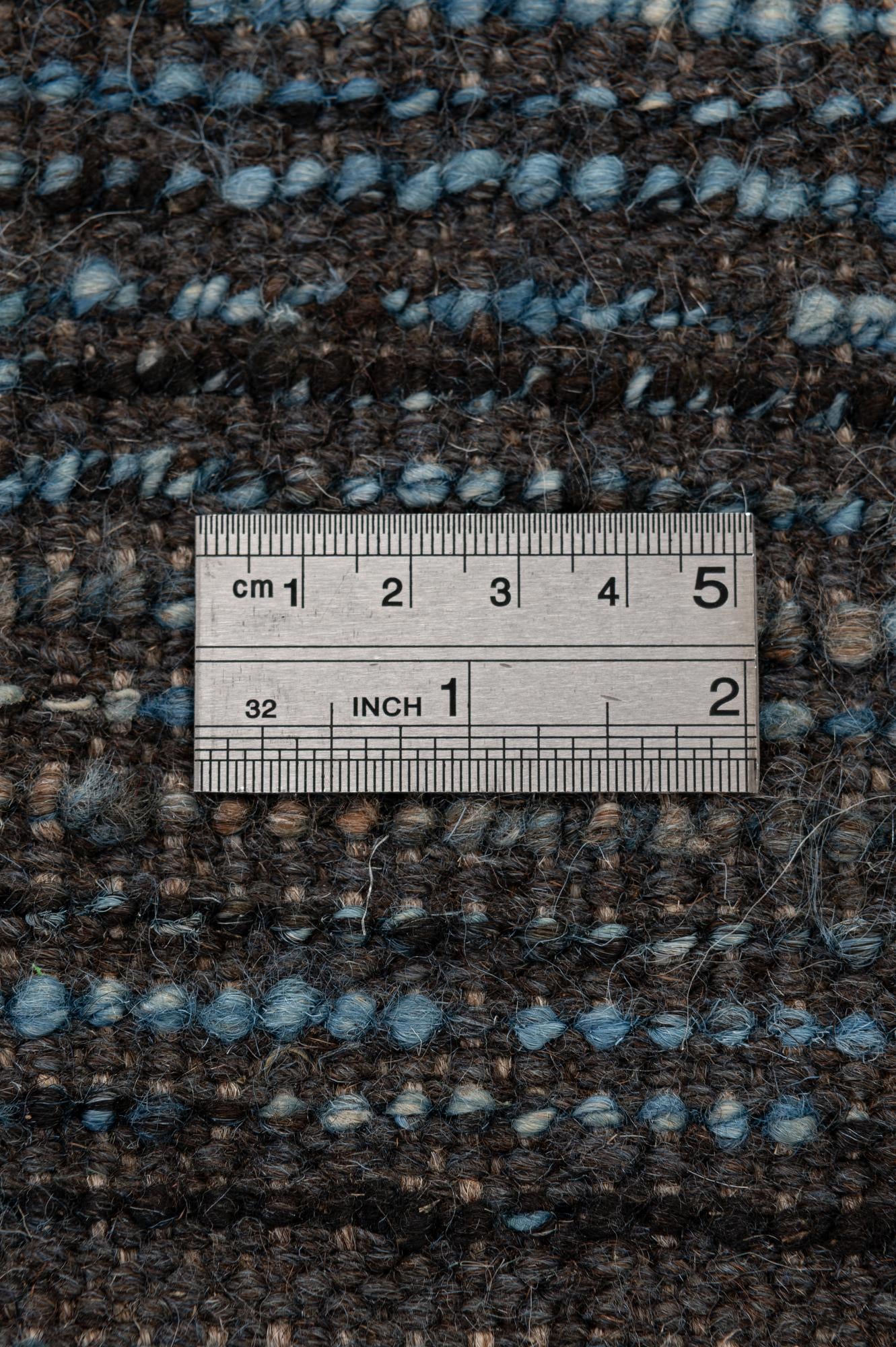 6' 11 x 9' 7 Hand Knotted Moroccan Wool Rug