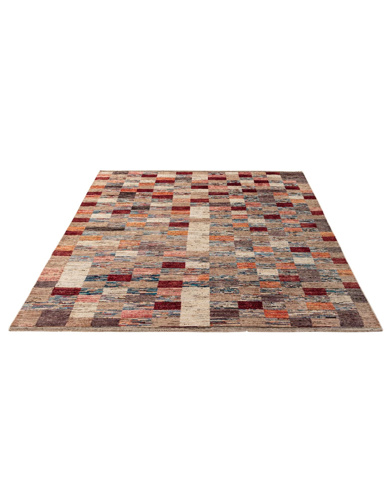 8' 2 x 9' 11 Hand Knotted Moroccan Wool Rug