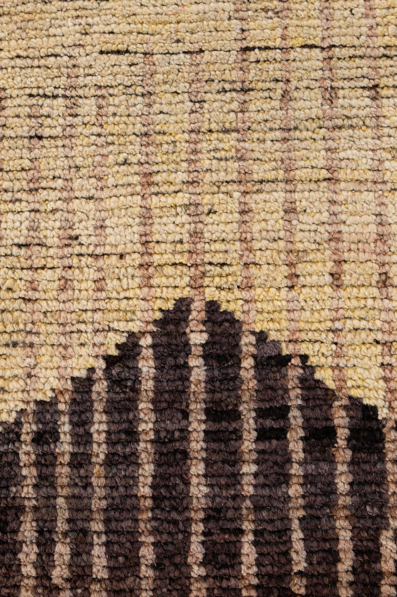 8' 1 x 9' 7 Hand Knotted Moroccan Wool Rug