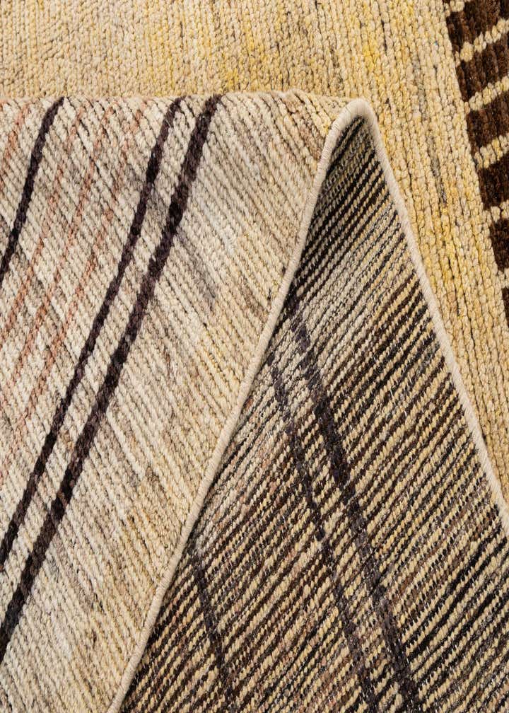 8' 1 x 9' 7 Hand Knotted Moroccan Wool Rug