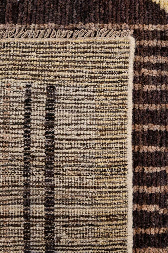 8' 1 x 9' 7 Hand Knotted Moroccan Wool Rug