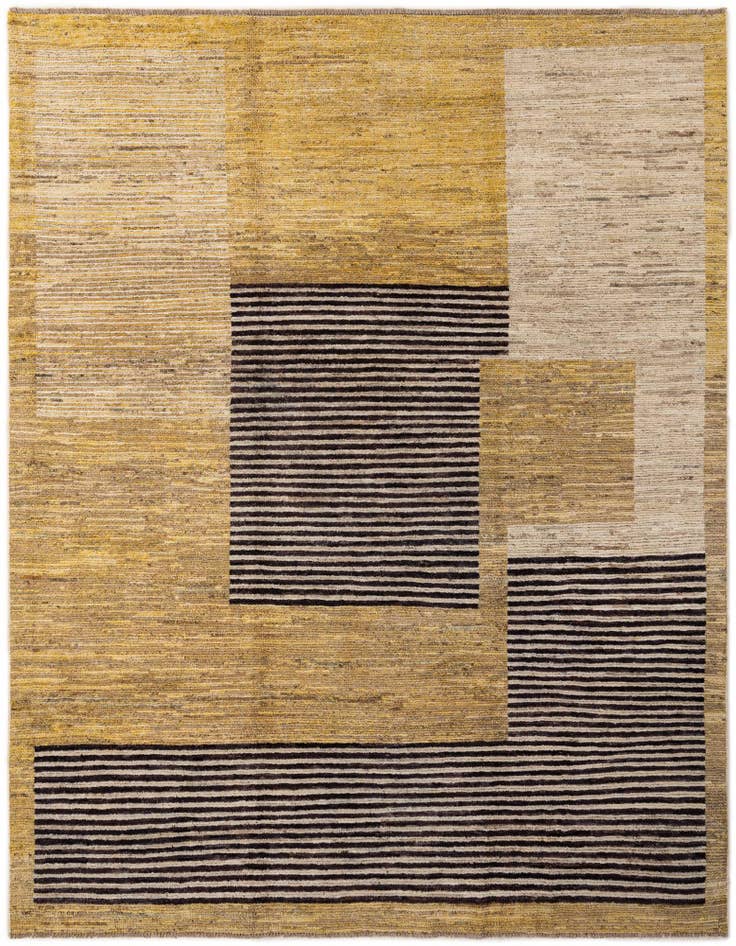 Detail image of 8' 2 x 9' 7 Hand Knotted Moroccan Wool Rug