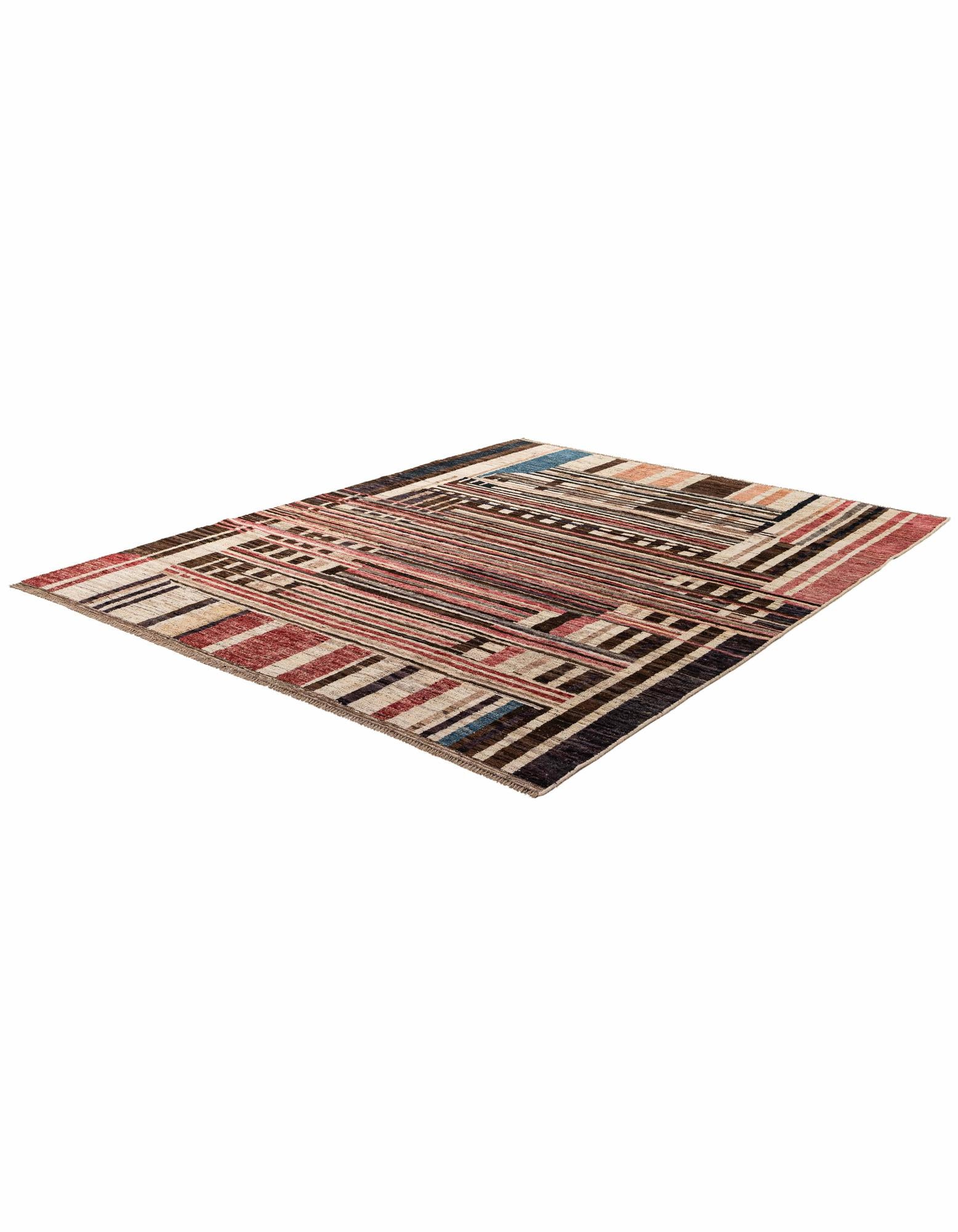8' 1 x 9' 11 Hand Knotted Moroccan Wool Rug