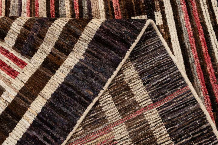 8' 1 x 9' 11 Hand Knotted Moroccan Wool Rug