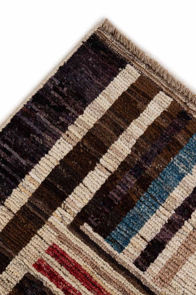 8' 1 x 9' 11 Hand Knotted Moroccan Wool Rug