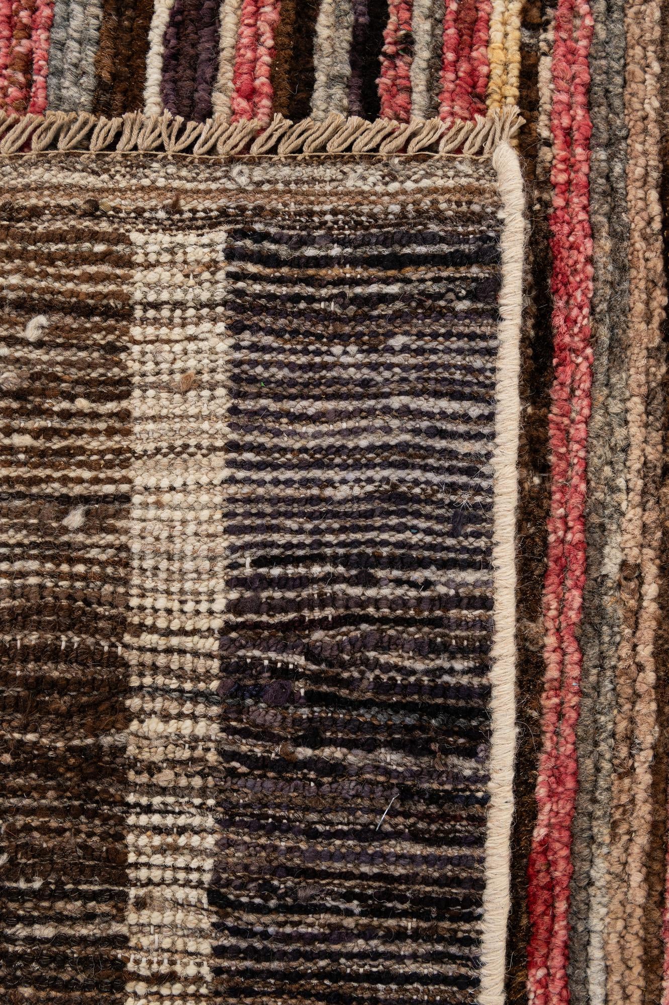 8' 1 x 9' 11 Hand Knotted Moroccan Wool Rug
