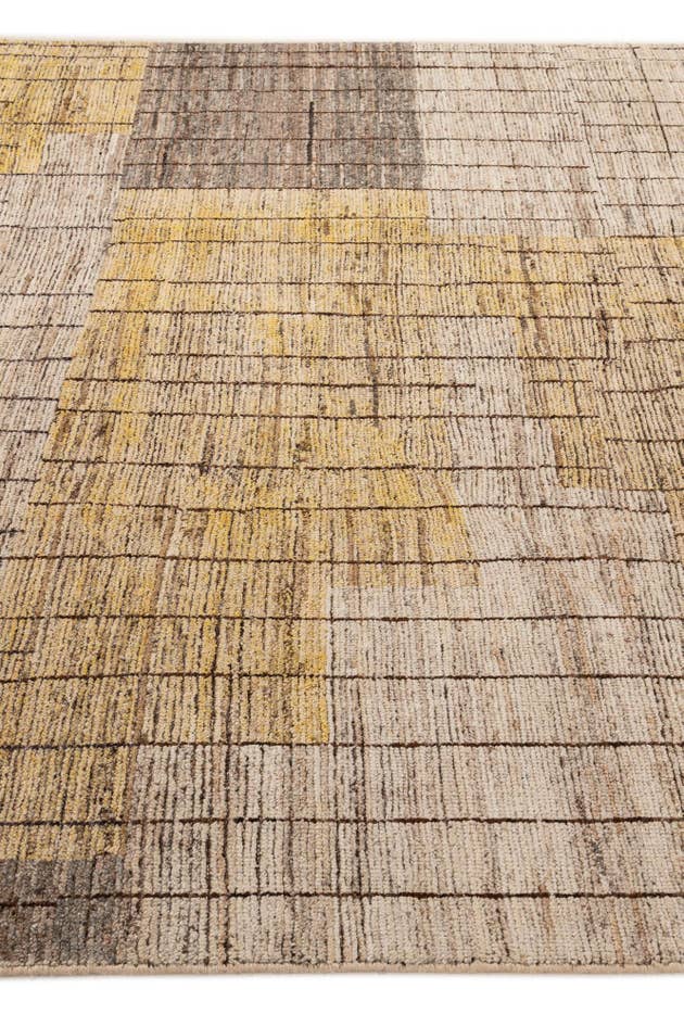 Detail image of 8' 4 x 9' 5 Hand Knotted Moroccan Wool Rug