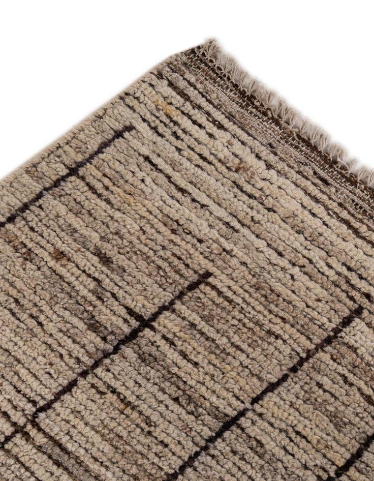 Detail image of 8' 4 x 9' 5  Hand Knotted Moroccan Wool Rug