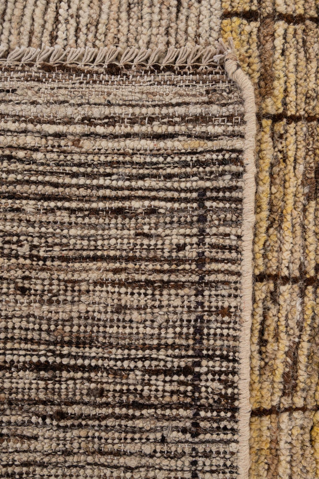 8' 4 x 9' 5 Hand Knotted Moroccan Wool Rug