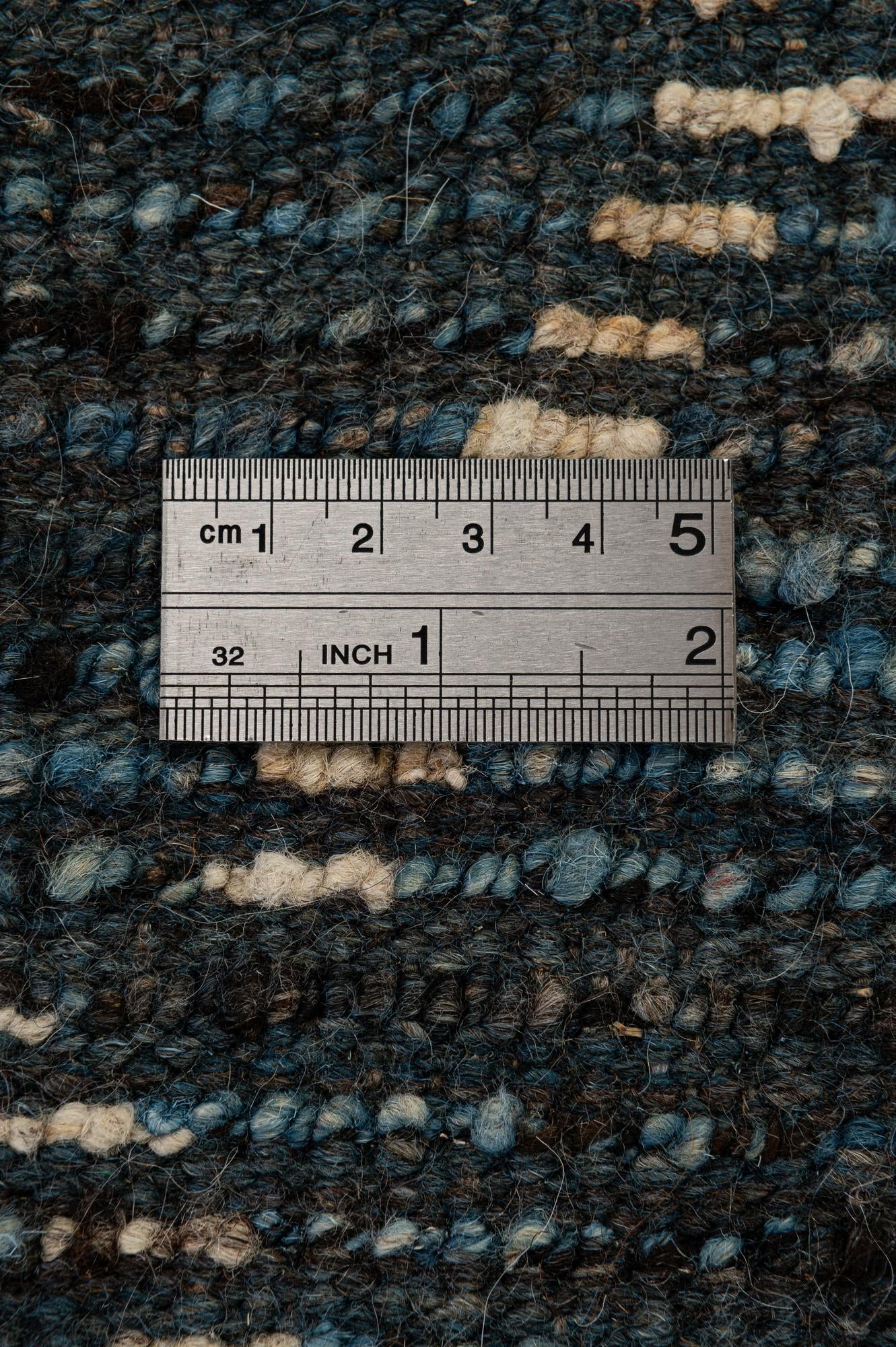 8' 1 x 9' 5 Hand Knotted Moroccan Wool Rug