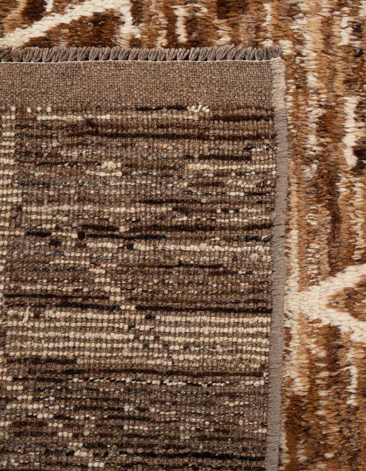 Detail image of 8' 4 x 11' 3  Hand Knotted Moroccan Wool Rug