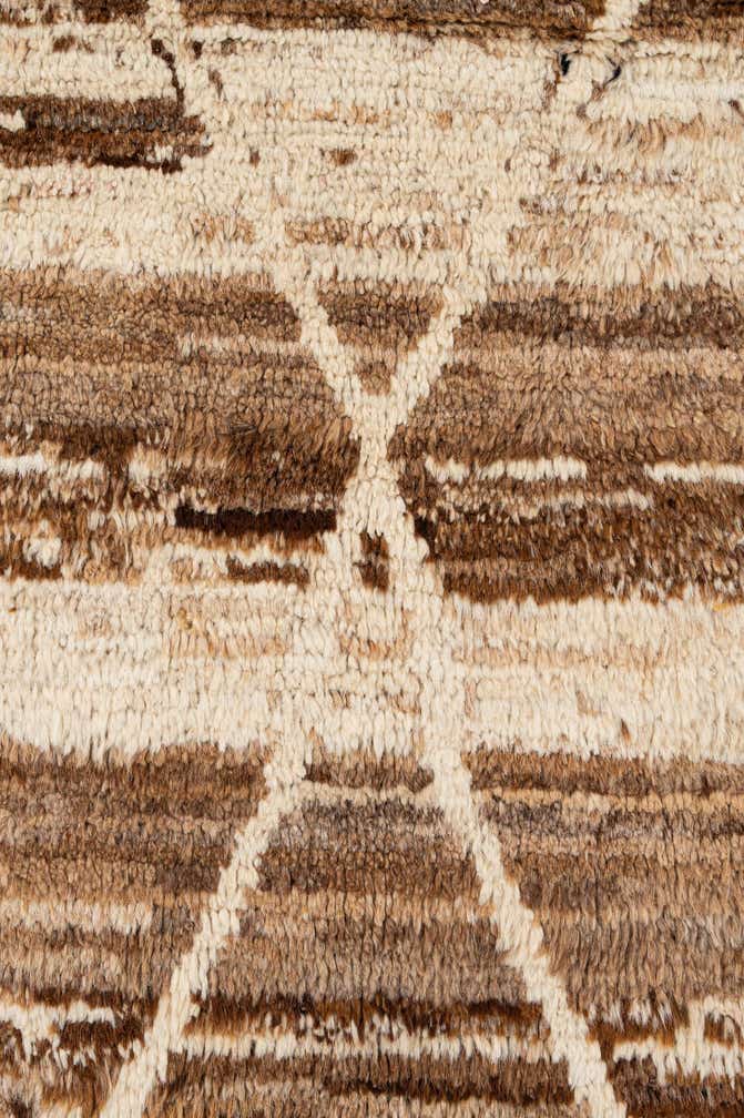 8' 4 x 11' 3 Hand Knotted Moroccan Wool Rug