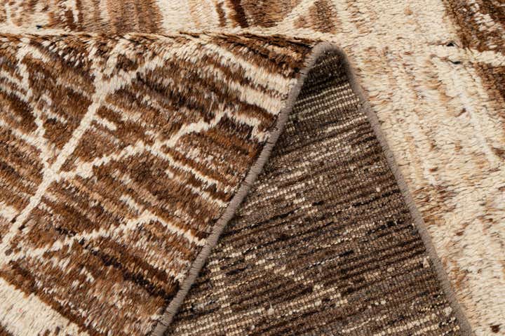 8' 4 x 11' 3 Hand Knotted Moroccan Wool Rug