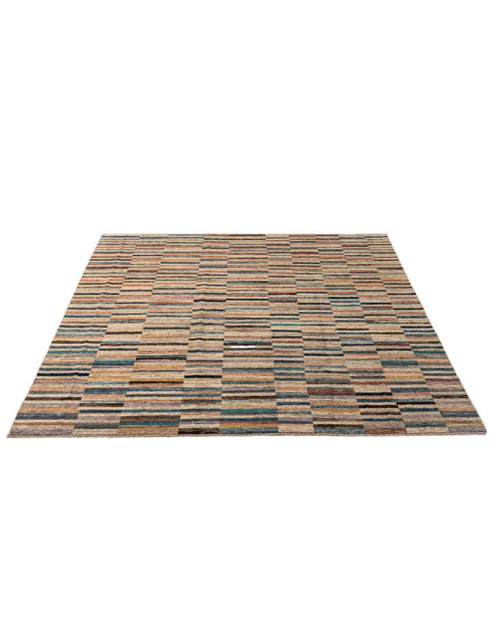 8' 5 x 9' 9 Hand Knotted Moroccan Wool Rug