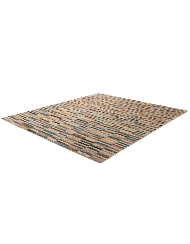 Detail image of 8' 5 x 9' 9 Hand Knotted Moroccan Wool Rug