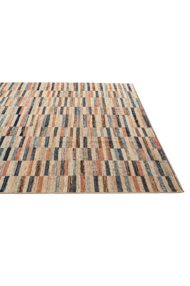 Detail image of 8' 5 x 9' 9 Hand Knotted Moroccan Wool Rug