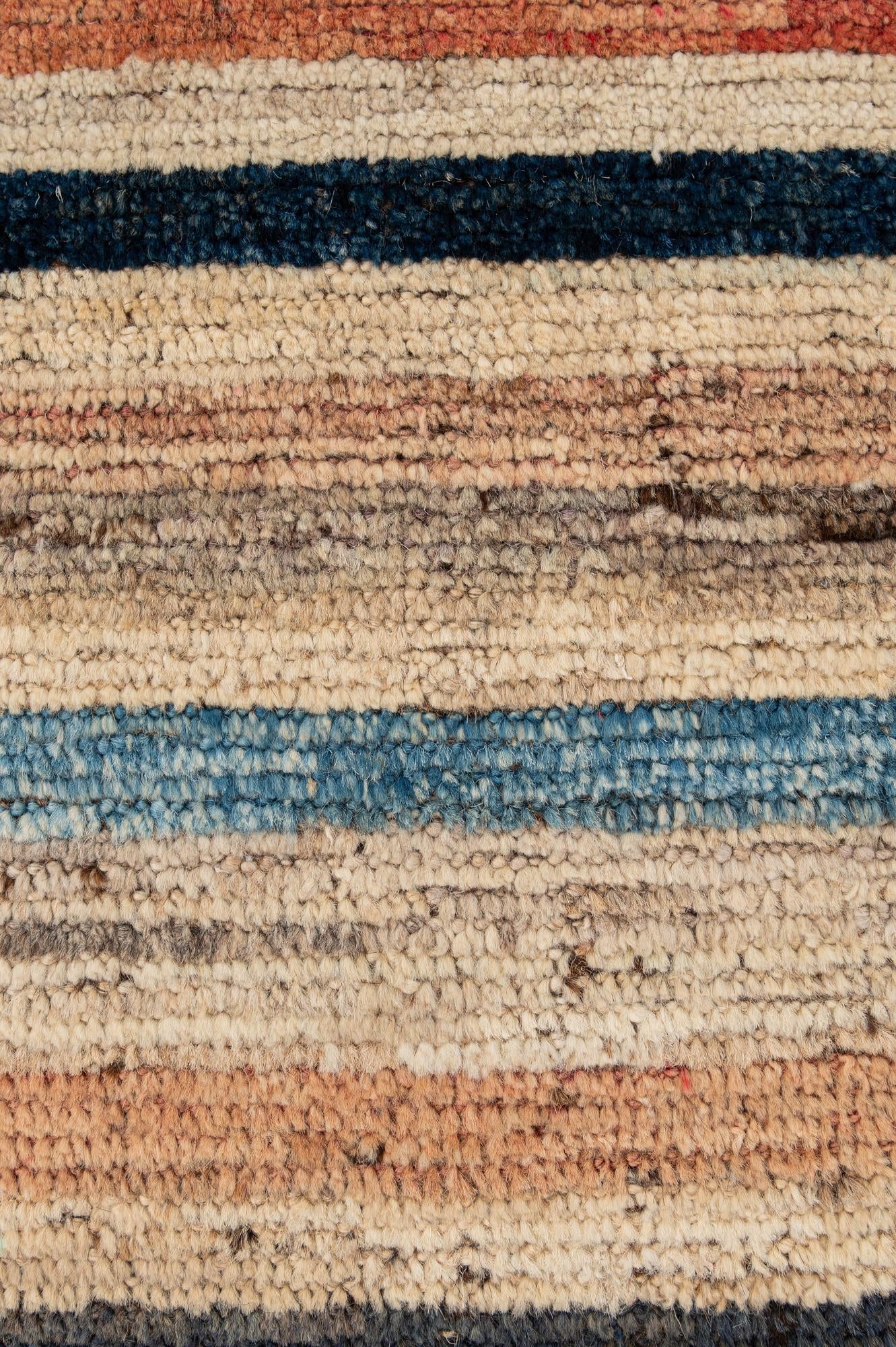 8' 5 x 9' 9 Hand Knotted Moroccan Wool Rug