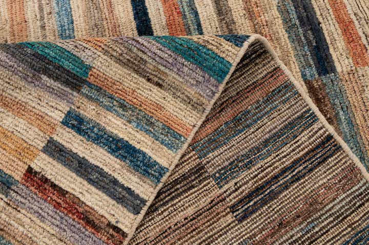 8' 5 x 9' 9 Hand Knotted Moroccan Wool Rug