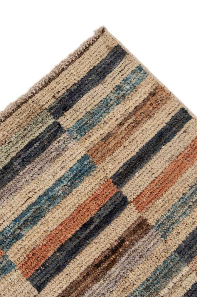 8' 5 x 9' 9 Hand Knotted Moroccan Wool Rug