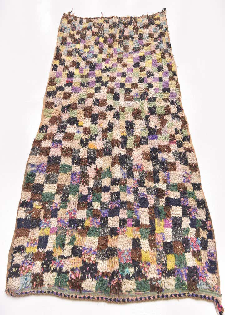 4' 9 x 6' 2 Hand Knotted Moroccan Rug