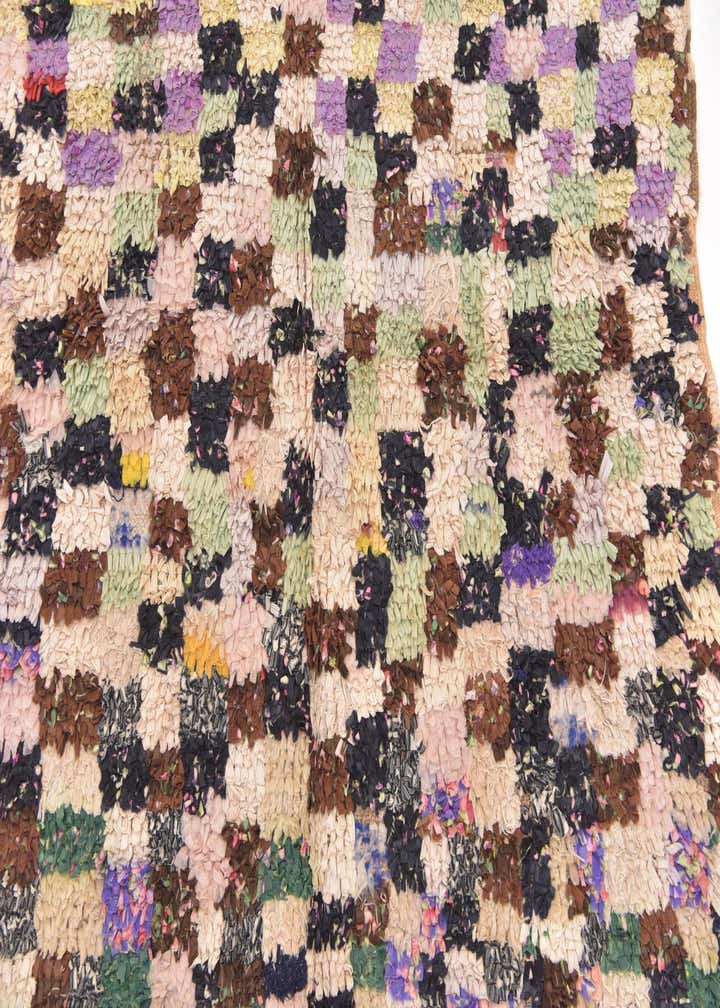 4' 9 x 6' 2 Hand Knotted Moroccan Rug
