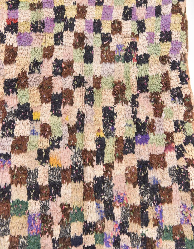 Detail image of 4' 9 x 6' 2 Hand Knotted Moroccan Rug