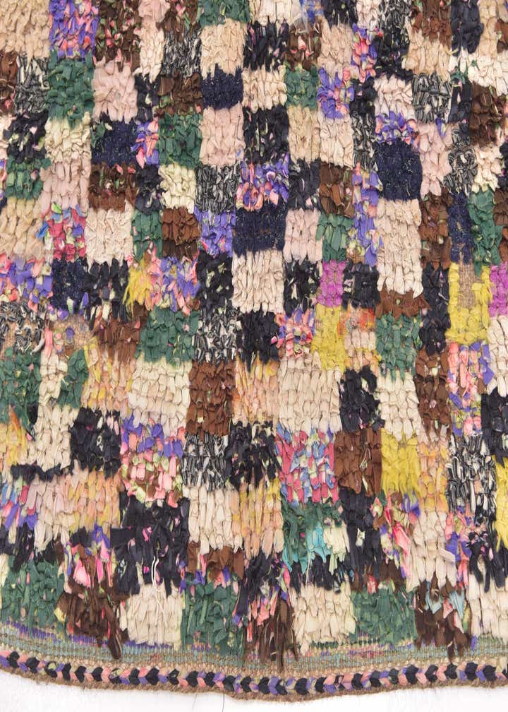 4' 9 x 6' 2 Hand Knotted Moroccan Rug