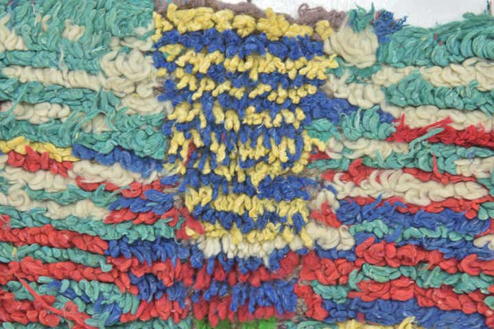 5' x 9' Hand Knotted Moroccan Wool Rug