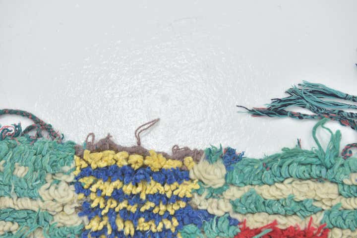 5' x 9' Hand Knotted Moroccan Wool Rug