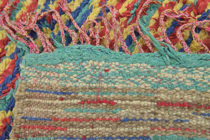 5' x 9' Hand Knotted Moroccan Wool Rug