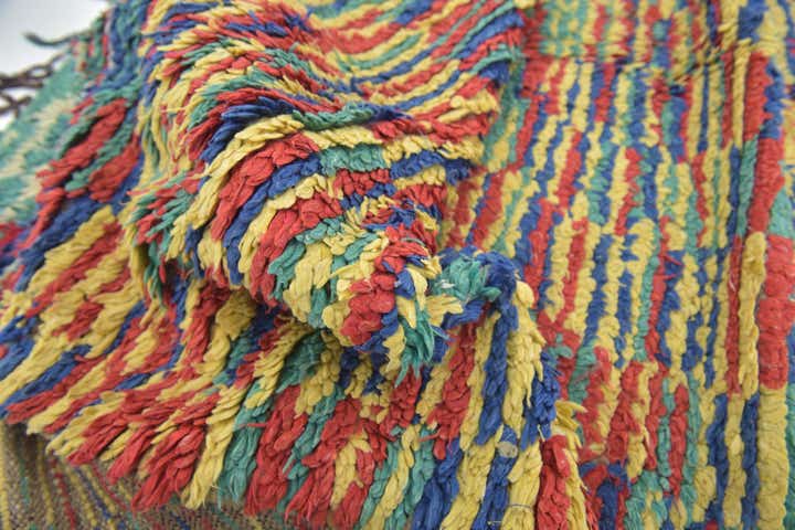 5' x 9' Hand Knotted Moroccan Wool Rug