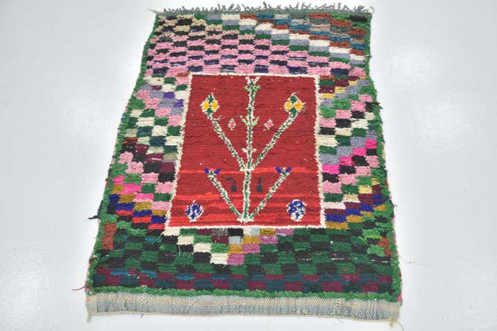 3' 7 x 5' 4 Hand Knotted Moroccan Rug