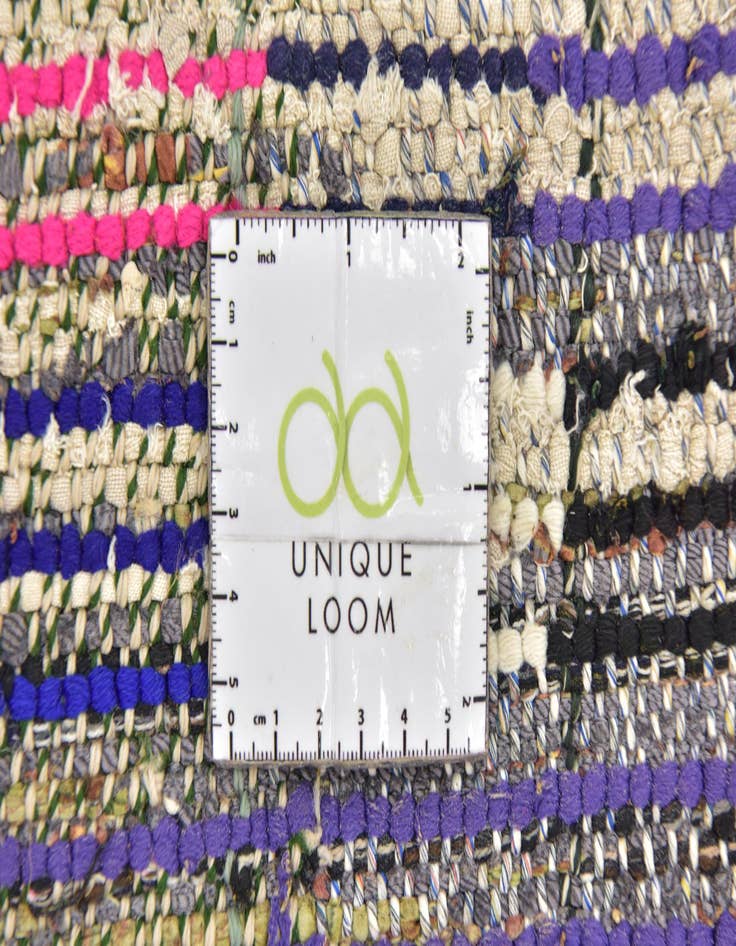 Detail image of 3' 6 x 5' 4 Hand Knotted Moroccan Wool Rug