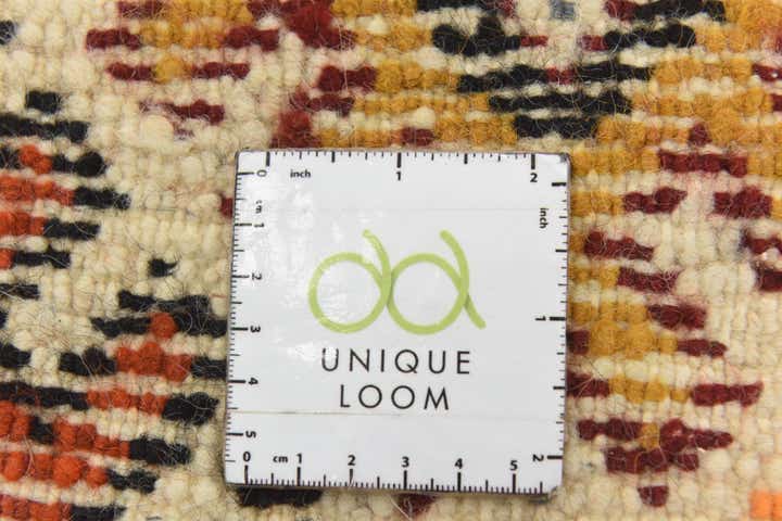 6' 6 x 10' Hand Knotted Moroccan Wool Rug