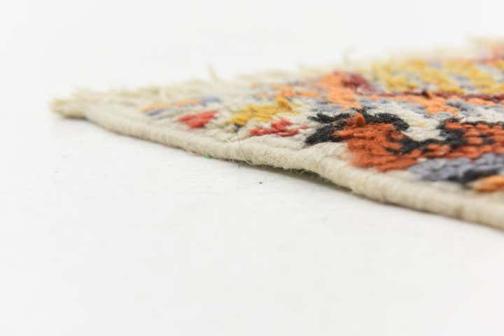 6' 6 x 10' Hand Knotted Moroccan Wool Rug