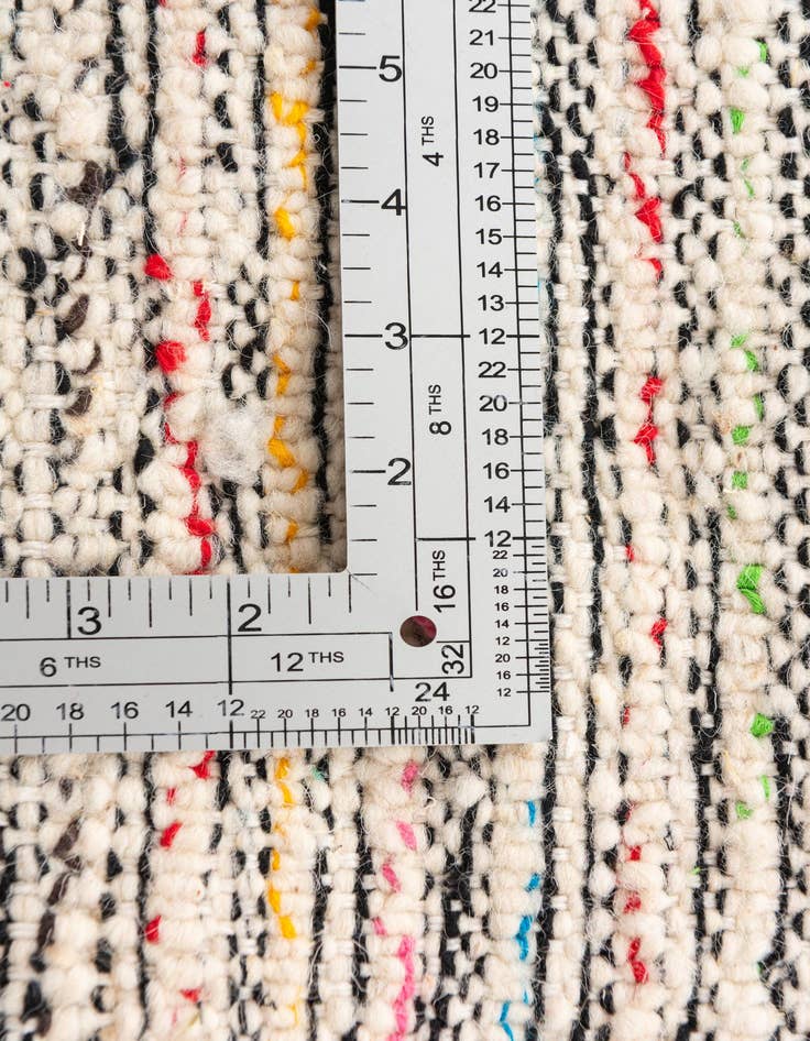 Detail image of 4' 10 x 8' 7  Hand Knotted Moroccan Wool Rug