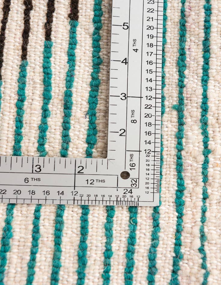 Detail image of 5' 4 x 7' 6  Hand Knotted Moroccan Wool Rug