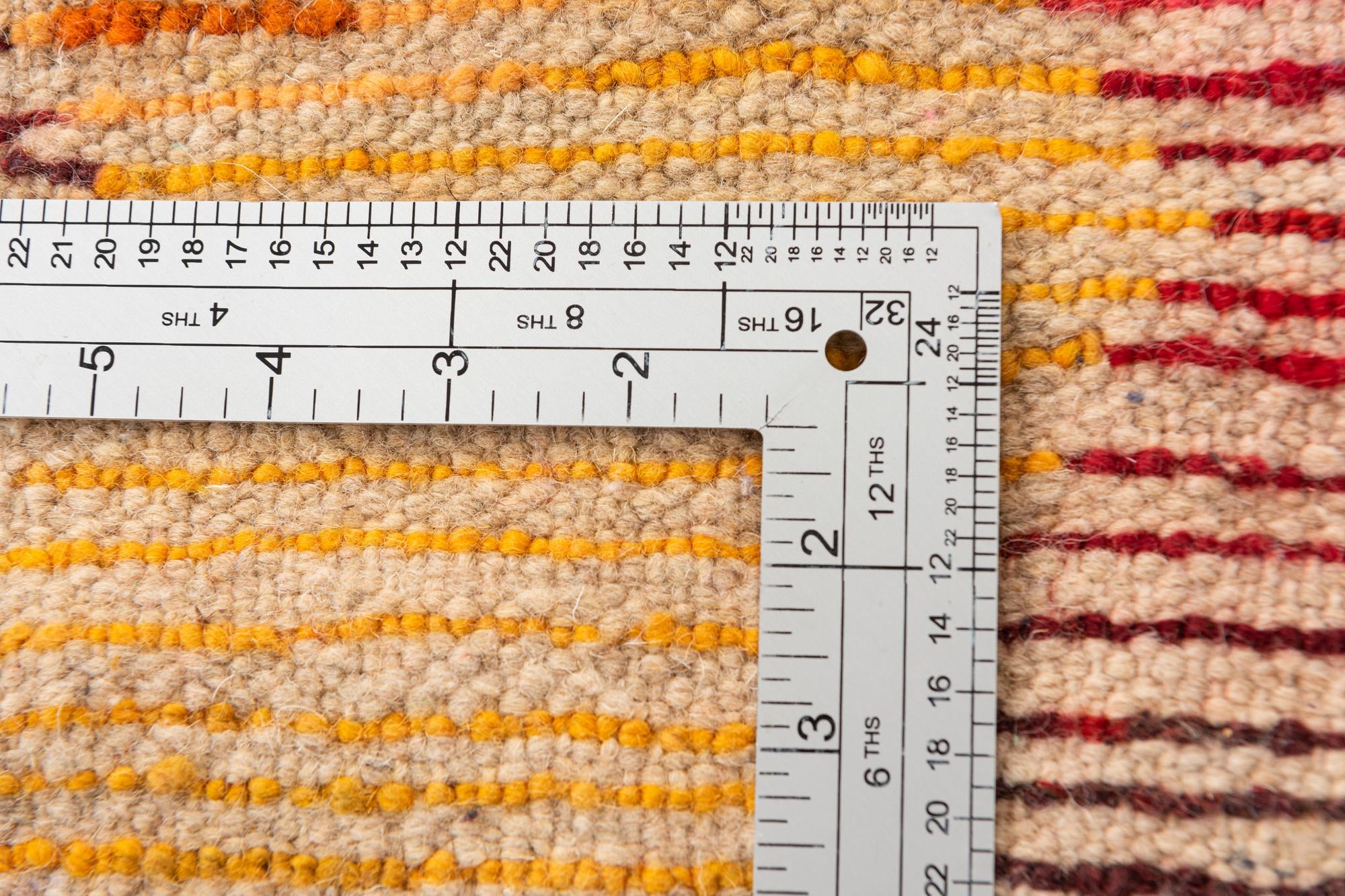 5' 2 x 8' 6 Hand Knotted Moroccan Wool Rug