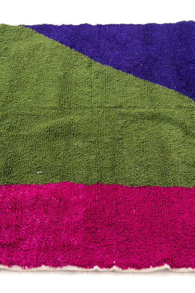 5' 2 x 7' 3 Hand Knotted Moroccan Wool Rug