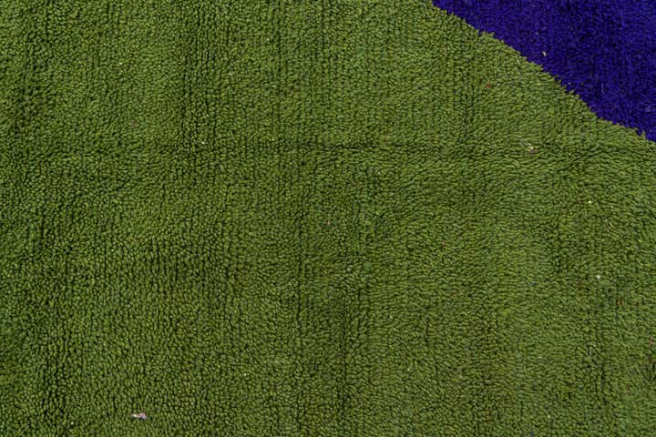 5' 2 x 7' 3 Hand Knotted Moroccan Wool Rug