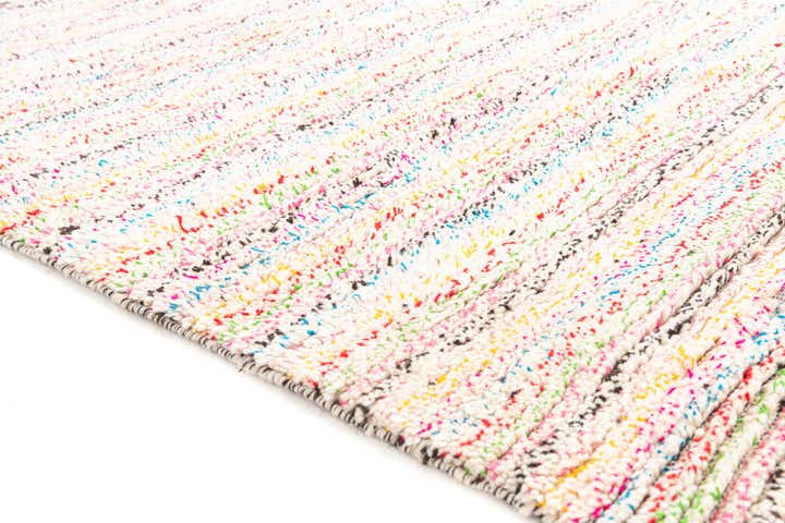 4' 8 x 7' 10 Hand Knotted Moroccan Wool Rug