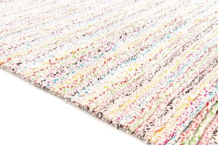 Detail image of 4' 8 x 7' 10 Hand Knotted Moroccan Wool Rug