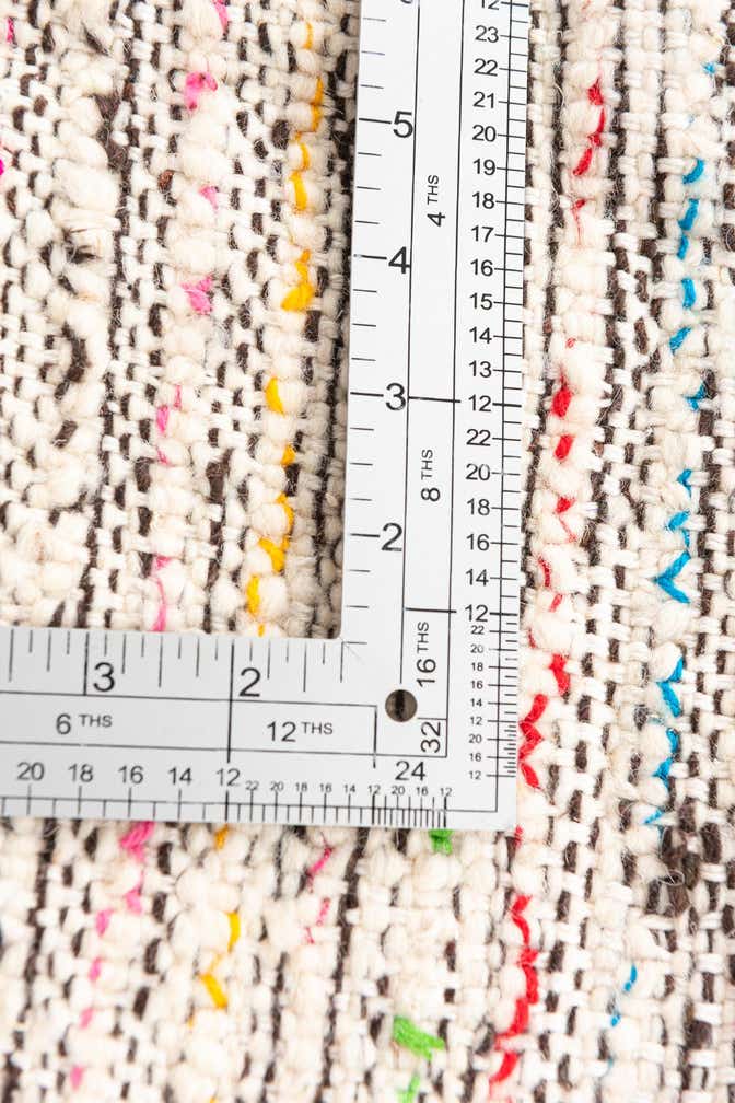 4' 8 x 7' 10 Hand Knotted Moroccan Wool Rug