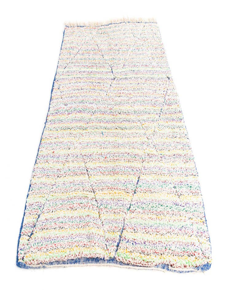 Detail image of 5' 4 x 8' Hand Knotted Moroccan Wool Rug