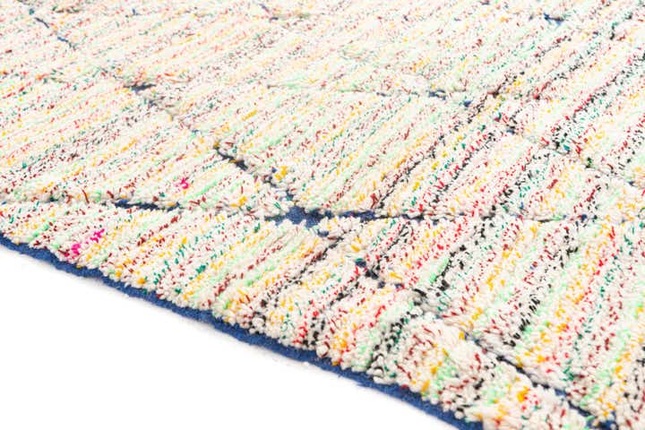 5' 2 x 8' Hand Knotted Moroccan Wool Rug